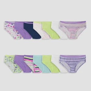 Fruit of the Loom  Girls Rot 2 Panty Hipster Underwear, Assorted Color - Size 6 - Picture 1 of 1