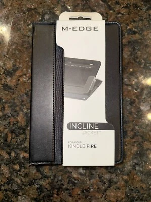 M-Edge Amazon Kindle Fire Protective Case Cover Incline Jacket Black Stand - Image 1 of 4