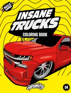 Insane Trucks Malbuch | Fun Pickups Trucks Abenteuer mit 60 Ausmalblättern - Bild 1 von 2