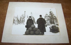 c1920 ANTIQUE SCHOHARIE NY FORT HUNTER CIVIL WAR VET CABINET PHOTO RAY DAMFHERS - Picture 1 of 4