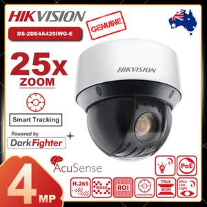 Hikvision 4MP 25x PTZ IP Camera Auto-Tracking DarkFighter PoE+ DS-2DE4A425IWG-E - Picture 1 of 14