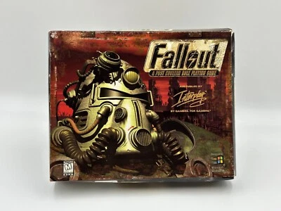 FALLOUT PC GAME ORIGINAL BOX AND INSTRUCTIONS CD WINDOWS 95 - Image 1 of 4