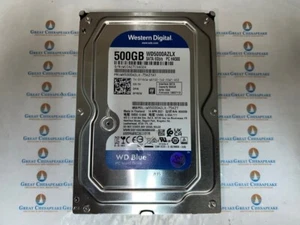 Western Digital WD5000AZLX-75K2T 500GB 3.5" SATA 7200RPM TESTED! - Picture 1 of 1
