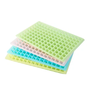 Mini Bandeja para Cubitos de Hielo Moldes de Hielo con 96 Cubos (Color Aleatorio) Molde Pequeño - Imagen 1 de 5