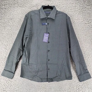 Stone Rose Hemd Herren Large Grün Langarm Knopfleiste *Neu mit Etikett* - Bild 1 von 11