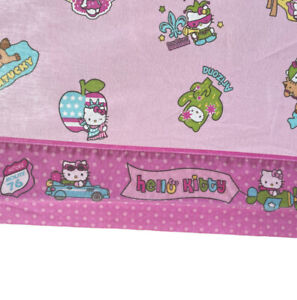 Hello Kitty Bed Sheets. Full Size. Fitted Sheet, And Flat Sheet. Sanrio. 2008