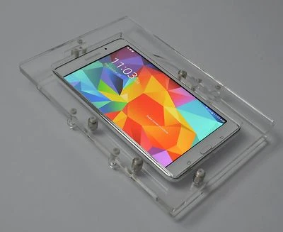 Samsung Galaxy 8" Tablet Acrylic 75mm VESA Kit for POS Kiosk Show Store Display - Image 1 of 4