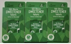 300 Stevia Sweetener Tablets Weight Loss Diet Diabetic Low Calories - Picture 1 of 2