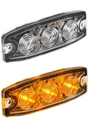 Narva 85213A Multivolt LED Warning Light Amber High Powered Low Profile 12/24V - image 1 of 3