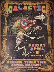 Galactic 2007 Konzert Poster - Bild 1 von 1