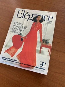 ELEGANCE PARIS Vintage Haute Couture 1976/77 no 71 English/ German/ French - Bild 1 von 12