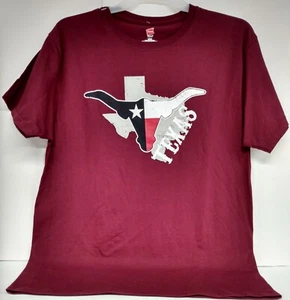 Hanes Texas State Maroon Large - Picture 1 of 1