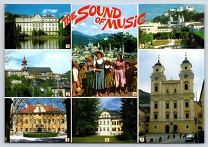 Germania Il Suono della Musica Cartolina d'epoca Continentale - Foto 1 di 2