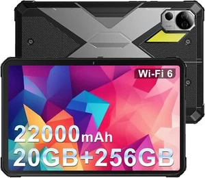 Fossibot DT2 OutdoorTablets 20GB+256GB 22000mAh Wasserdicht GPS Android 13 IP68  - Bild 1 von 23