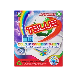 Tblue Colour Grabber Laundry Sheets - Eco Friendly Colour Catcher Laundry Sheets - Picture 1 of 5