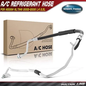 A/C Suction Line Hose Assembly for Nissan Altima 2002-2006 L4 2.5L Low Pressure - Picture 1 of 8