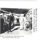 Charles Lindbergh And The Spirit Of St. Louis, Reproduction Of 1920'S Stereoview
