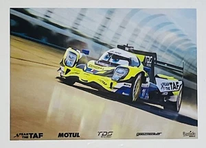 2025 Signed #11 Fear The Taf TDS Racing LMP2 Hero Card Oreca Rolex 24 Daytona - Bild 1 von 2