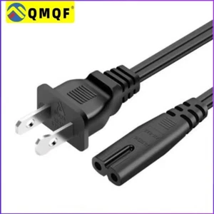 2pin IEC320 C7 Power Extension Cord For Dell Laptop Charger Canon Epson Printer  - Picture 1 of 10