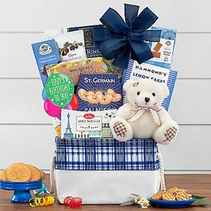 Happy Birthday Gift Basket, Snacks Birthday Gift Box, Happy Birthday Gift Set - Picture 1 of 1