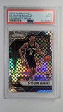 2016-17 Panini Prizm #236 Dejounte Murray Starburst Rookie Card RC PSA 9
