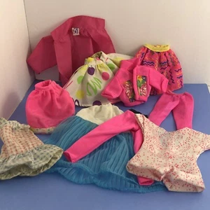 Barbie Ken Hot Pink vintage anni 80 90 lotto 10 pezzi bambola clone skipper vestiti + - Foto 1 di 12
