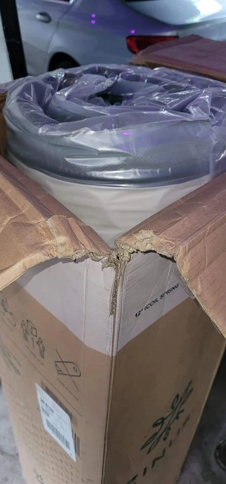 Colchão de suporte extra Zinus Full 12" icoil  - Imagem 1 de 4