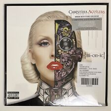 Christina Aguilera Bionic 3xLP Clear Black Splatter Vinyl Urban Outfitters NEW