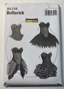 B6338 UNCUT ‘Butterick’ SEWING Pattern - ‘Misses Corsets & Skirts’ Western - Picture 1 of 5