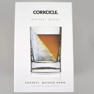 CORKCICLE Whiskey Wedge Glas 9oz Bleifrei BPA-frei Silikon Set OVP - Bild 1 von 10