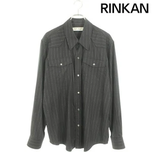OUR LEGACY FRONTIER SHIRT M4232NBC STRIPE LONG SLEEVE MEN 46 Used 210a3e5bb39a76 - Picture 1 of 4