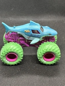 Sale Megalodon Nitro Neon Monster Jam Monster Truck - Picture 1 of 3