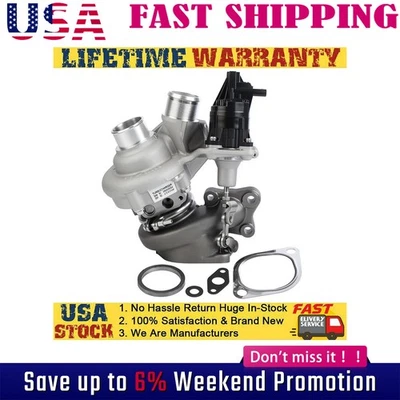 Left Turbo Turbocharger K03 For Ford F-150 Expedition Navigator 3.5L 2018-2020 - Image 1 of 4