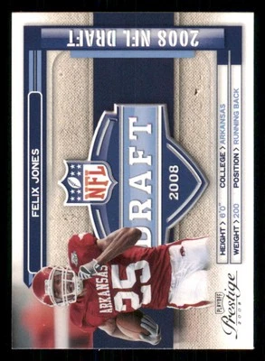 2008 Playoff Prestige NFL Draft #13 Felix Jones - Image 1 of 2