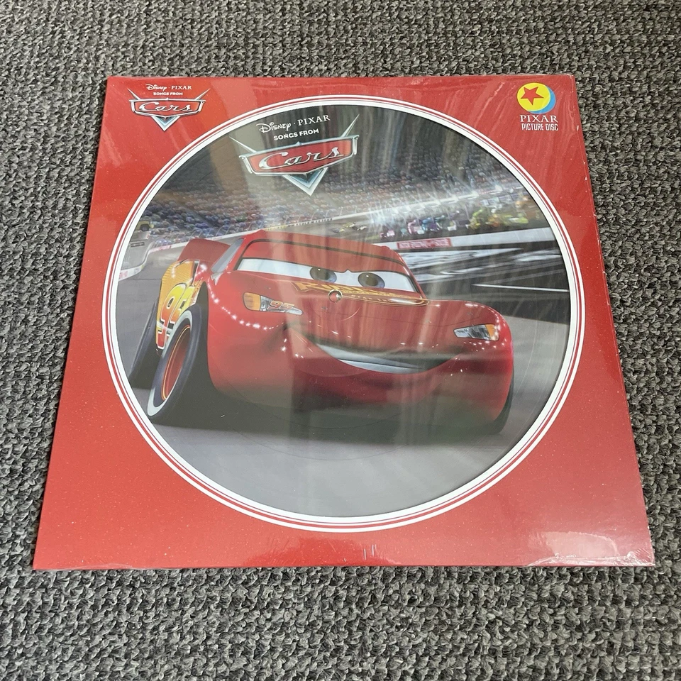 Songs From Cars Movie Soundtrack Vinyl Record SEALED Picture Disc 2021 - Image 1 of 2