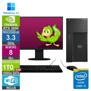 PC Gamer LPG-3620 i5-6400 3.30GHz 8Go/1To SSD + 500Go/RTX 3050/22" - Photo 1/1