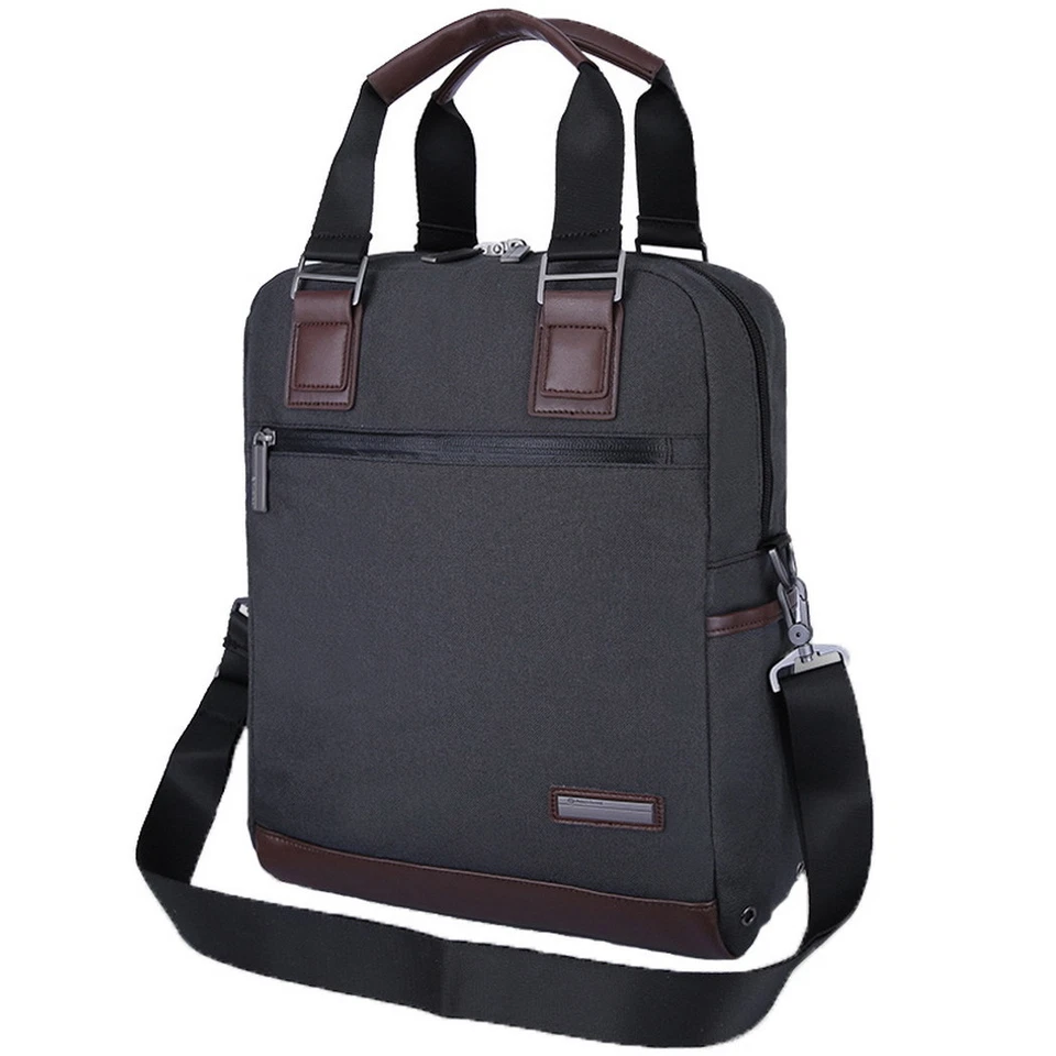 Men Messenger 14 Inch Laptop Briefcase Women Business Shoulder Bag 12.9" Tablet - Image 1 of 4