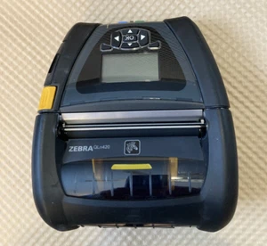 OEM Zebra QLN420 Mobile Label Printer with belt clip, A/C adapter, NO BATTERY - Afbeelding 1 van 9
