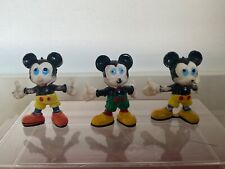 Disney Micky Maus Heimo Figur 60/70er Jahre Vintage Set 3 Figuren: Micky Maus 