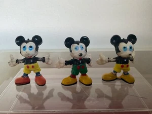 Disney Micky Maus Heimo Figur 60/70er Jahre Vintage Set 3 Figuren: Micky Maus  - Bild 1 von 3