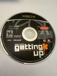 Marc Ecko’s Getting Up (Microsoft Xbox, 2005) DISC ONLY NO TRACKING (#3031) - Picture 1 of 1
