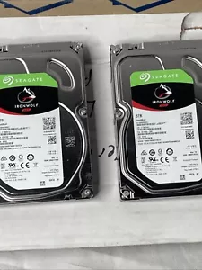 2- Seagate IronWolf HardDrives 3TB ST3000VN007 Cache NAS HDD FOR PARTS ONLY - Picture 1 of 12