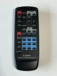 Videocámara inalámbrica Canon WL-D74 control remoto original OEM - probada - Imagen 1 de 3