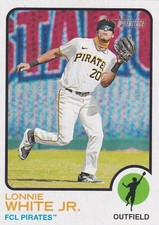 2022 Topps Heritage Minors Baseball #117 Lonnie White Jr. - Pittsburgh Pirates