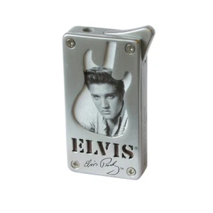 Elvis Presley Metal Gift Lighter Chrome - Picture 1 of 1