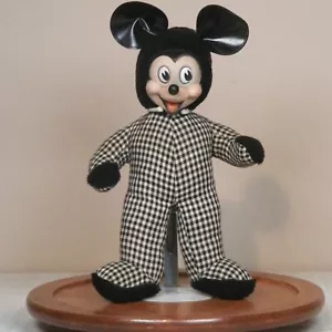Vintage Gund Mickey Mouse Walt Disney Plüsch 40er 50er J. Swedlin Hong Kong - Bild 1 von 7