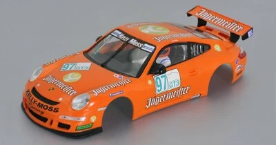Scaleauto - Porsche 911 GT3 - Lackierte Karosserie "Jägermeister" #97 SC7013b