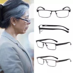 Reading Glasses Designer Business Metal Readers +1.0 1.5 2.0 2.5 3.0 3.5 4 ф - Picture 1 of 19