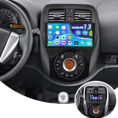 LEEKOOLUU Radio Coche NISSAN MICRA 4 K13 2010-2016 Android 13.0 GPS WIFI RDS FM 1G+32G