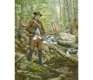 "Crockett's Western Battalion, Virginia State Forces, 1780-1781" Don Troiani A/P - Picture 1 of 1